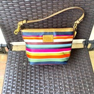 Coach Y2K Heritage Stripe Pochette, Cute Baguette #41669